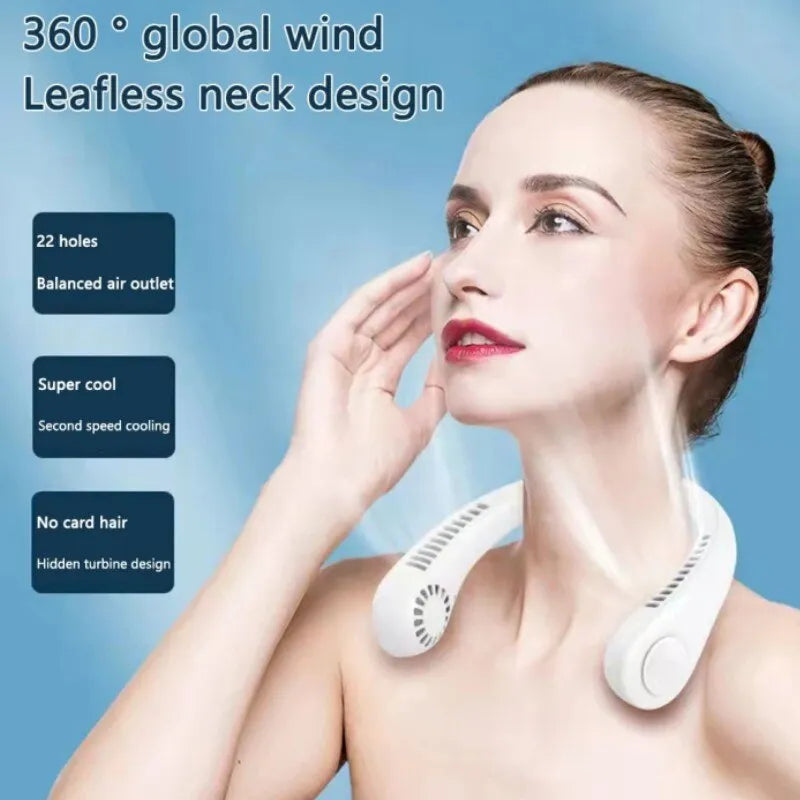 Neck Fan With Adjustable Neck Band