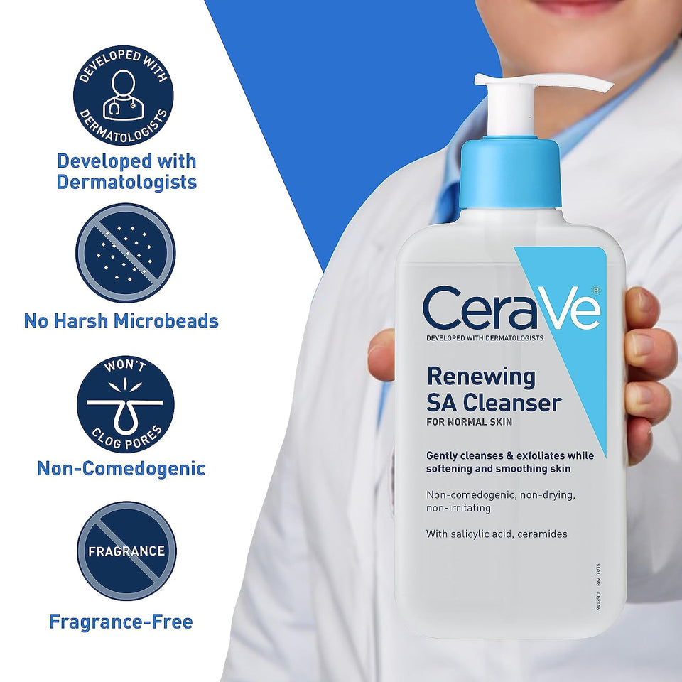 Cerave Renewing Sa Cleanser And Hydrating Cleanser