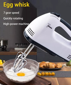 Scarlett Multifunctional 7 Speed Mini Mixer Electric Food Blender Scarlett Handheld Mixer Egg Beater Automatic Cream Food Cake Baking Dough Mixer