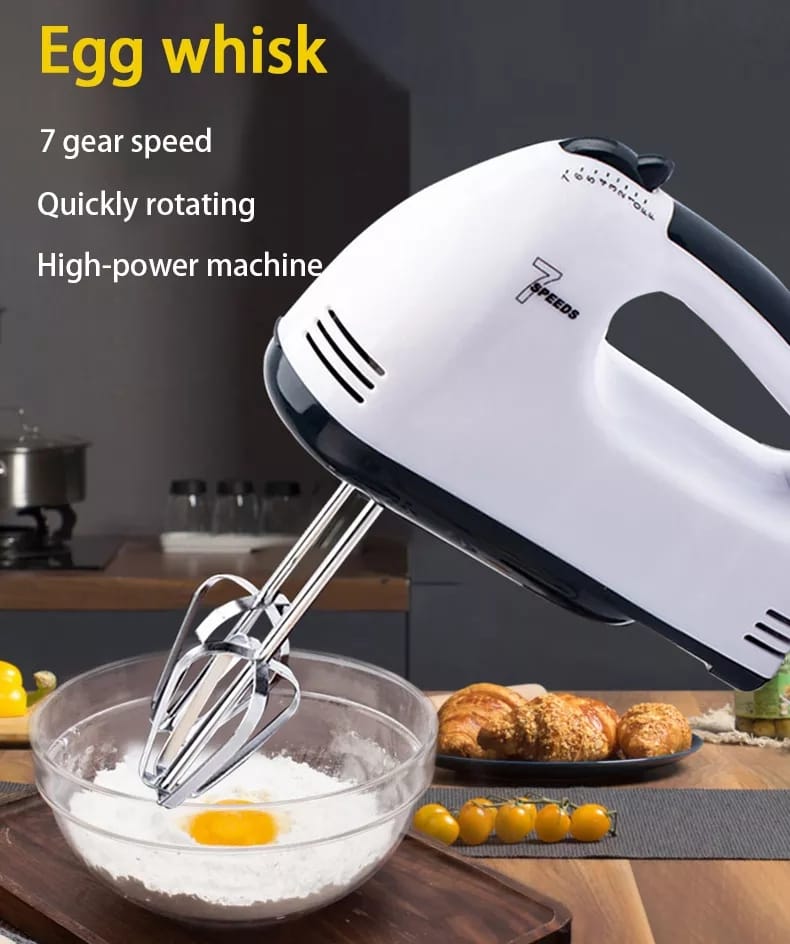 Scarlett Multifunctional 7 Speed Mini Mixer Electric Food Blender Scarlett Handheld Mixer Egg Beater Automatic Cream Food Cake Baking Dough Mixer