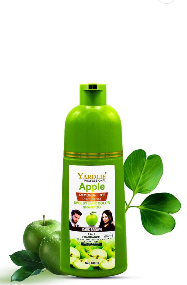 Apple Hair Color Shampoo Natural Black And Brown