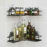 Metal Corner Rack For Bathroom & Kitchen