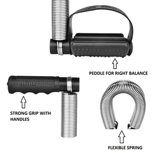 Foot Pedal Resistance Band Elastic Sit-up Pull Rope Yoga Fitness Gym