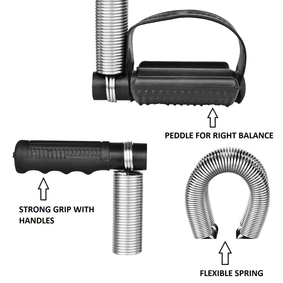 Foot Pedal Resistance Band Elastic Sit-up Pull Rope Yoga Fitness Gym