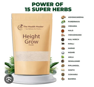 The Health Healer Height Grow Powder – 100% Natural Height Increase Supplement